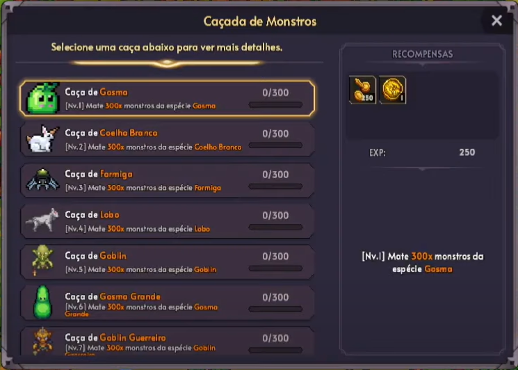 Caçada Diária